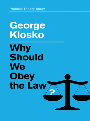 cover image of Why Should We Obey the Law?